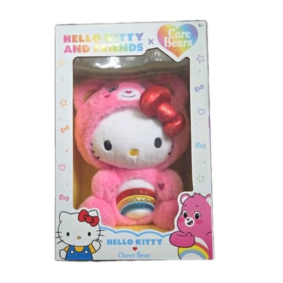 Care Bear & Hello Kitty Toy Bundle - Hello Kitty BLDR Blocks & HK Cheer Bear NEW - Picture 5 of 5